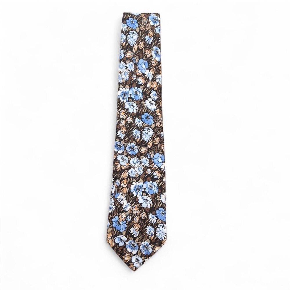 Vintage Silk Pierre Cardin Hudson’s Floral Tie